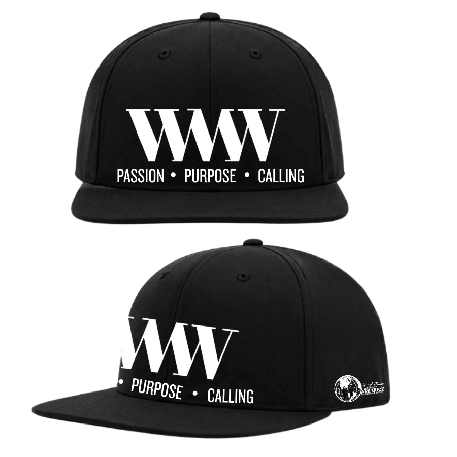 WMW Flat Bill Snapback Hat