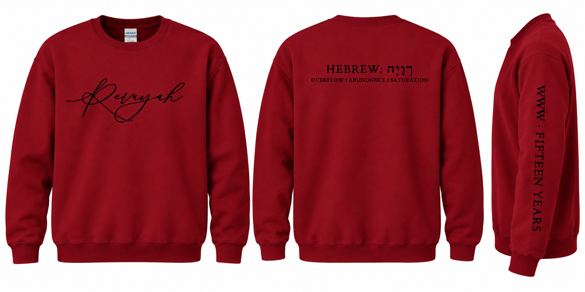 Revayah Maroon Jerzees Crewneck Sweatshirt