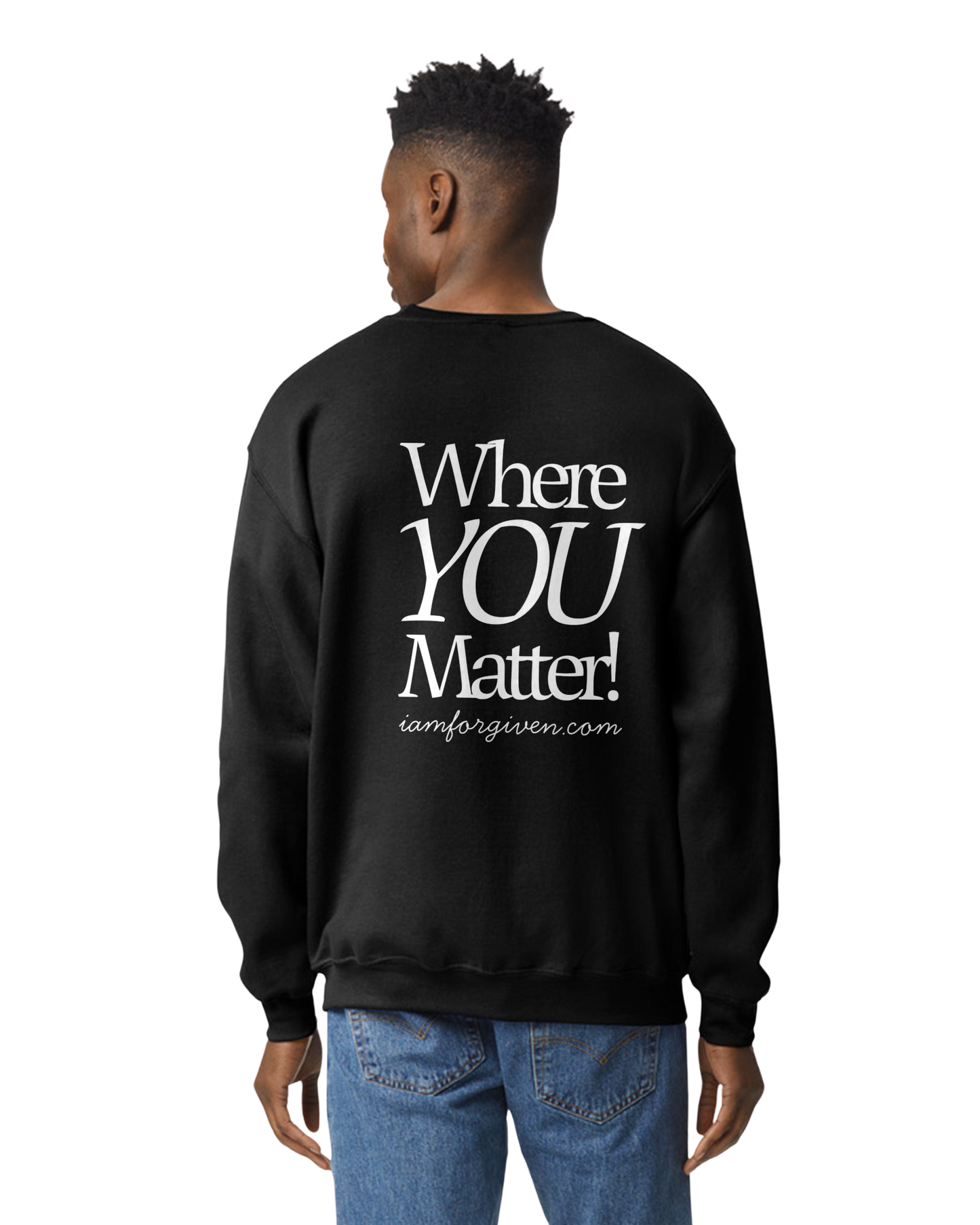 Where You Matter Gildan Heavy Blend Crew Sweatshirt