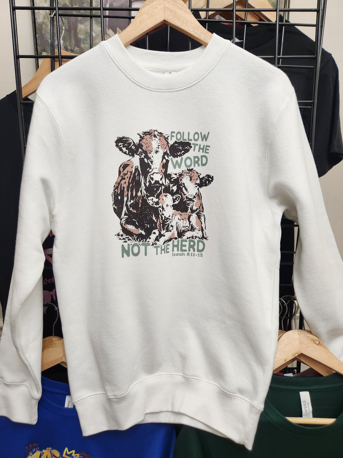 Follow The Word. Not The Heard. Premium Sweatshirt