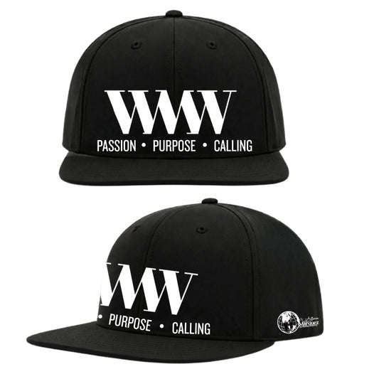 WMW Flat Bill Snapback Hat