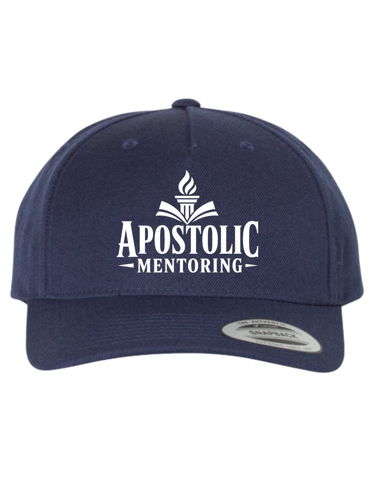 Apostolic Mentoring Embroidered Snapback Hat – Navy