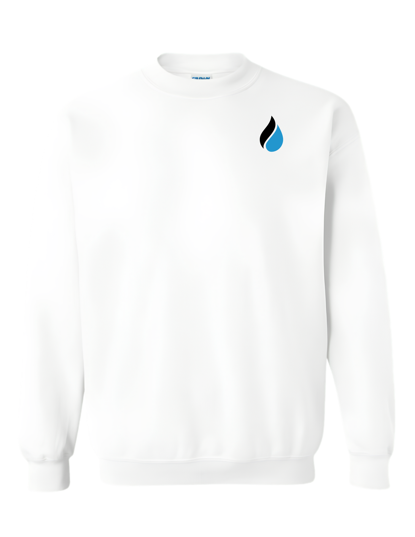 Outpouring Acts 2:38 Crewneck Sweatshirt-White