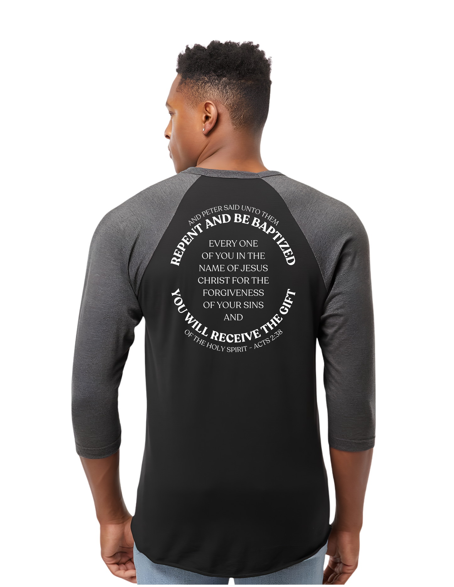 Outpouring Acts 2:38 Raglan Shirt