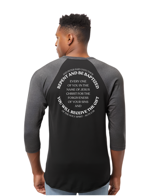Outpouring Acts 2:38 Raglan Shirt