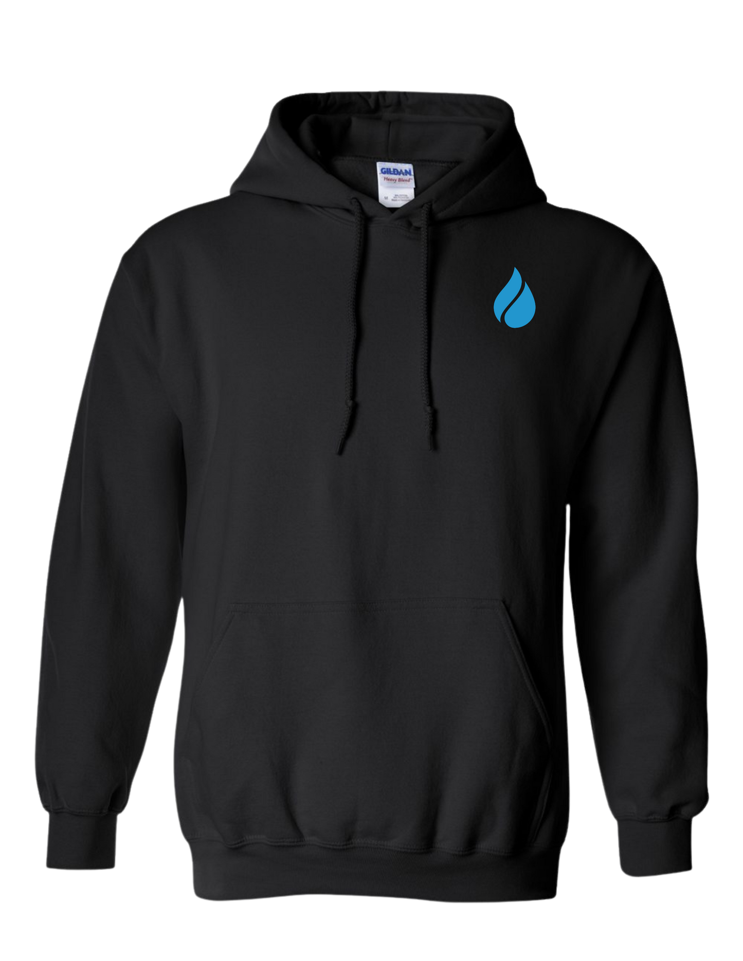 Outpouring Acts 2:38 Pullover Hoodie-Black