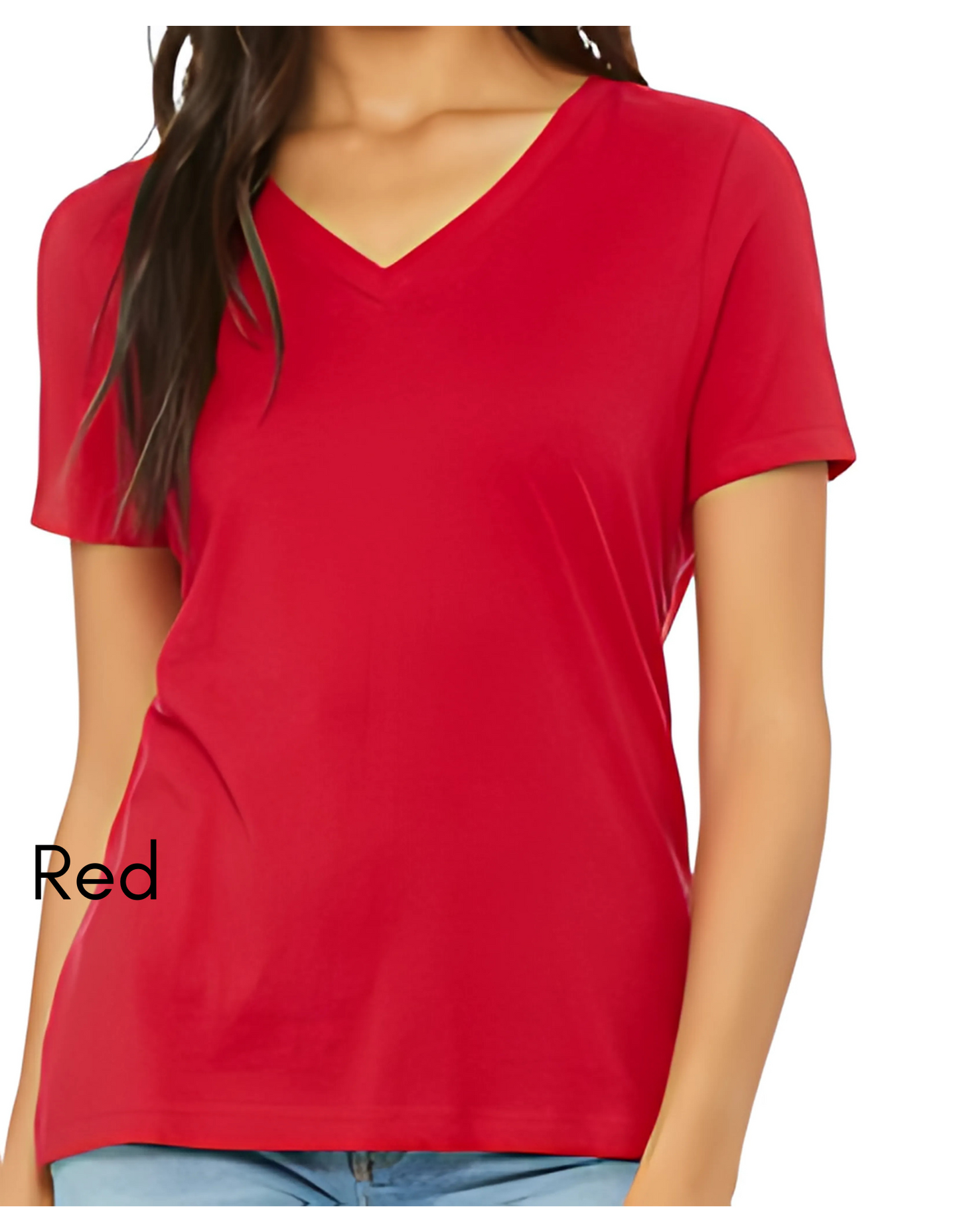 Oncology Nurse, Bella Canvas Ladies V-Neck