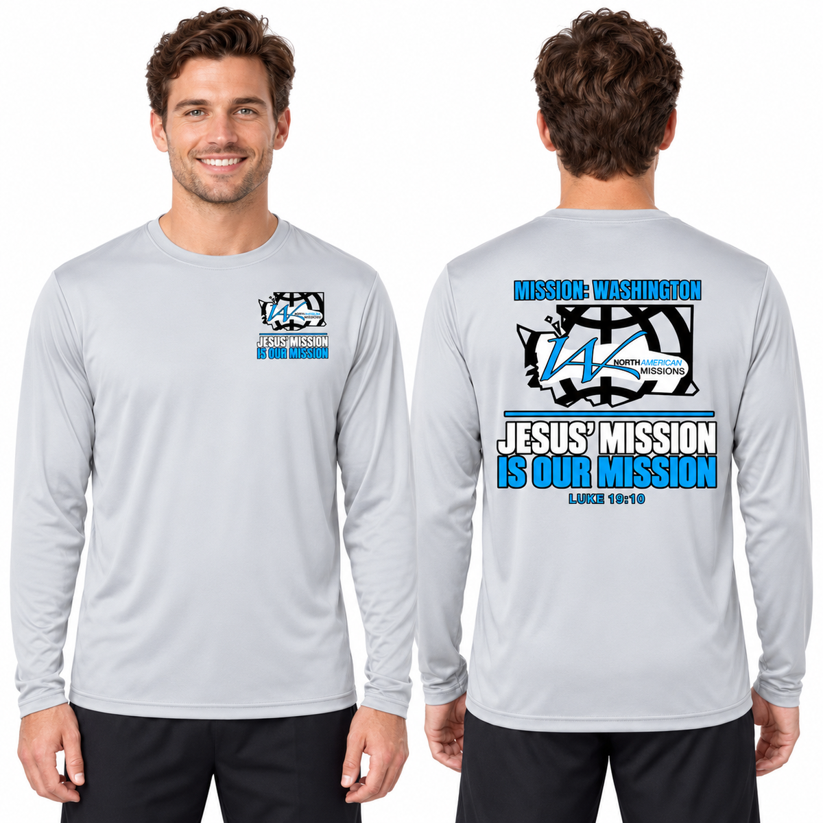 Mission: Washington CORE365 Performance Long-Sleeve Shirt