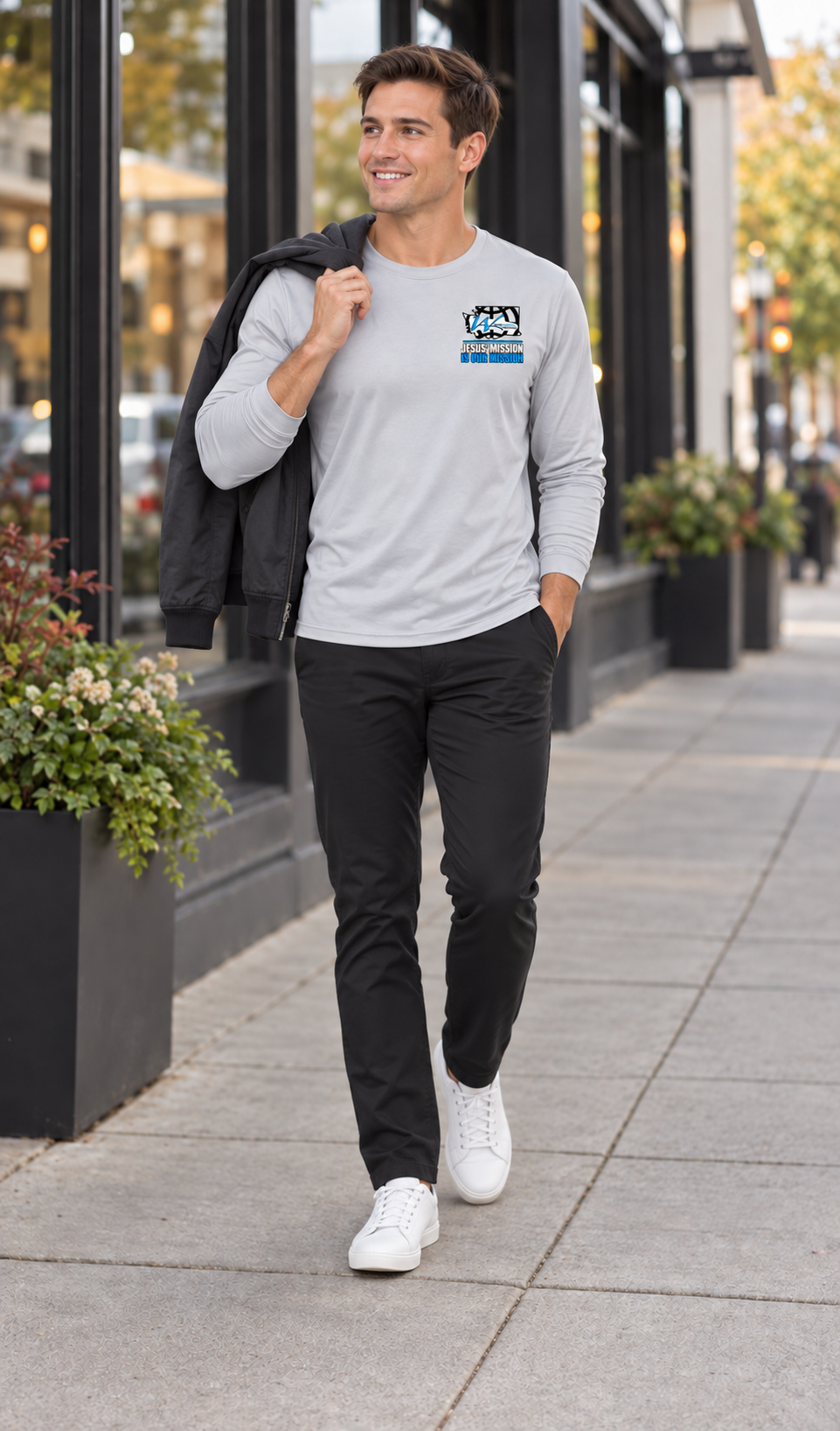 Mission: Washington CORE365 Performance Long-Sleeve Shirt