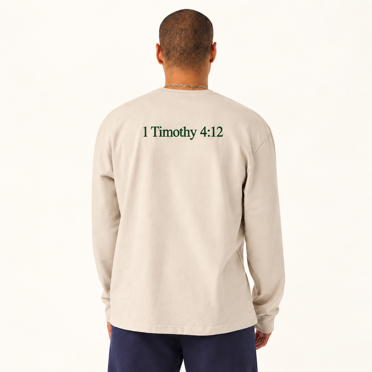 Upper Room Youth Long Sleeve Shirt – Cream