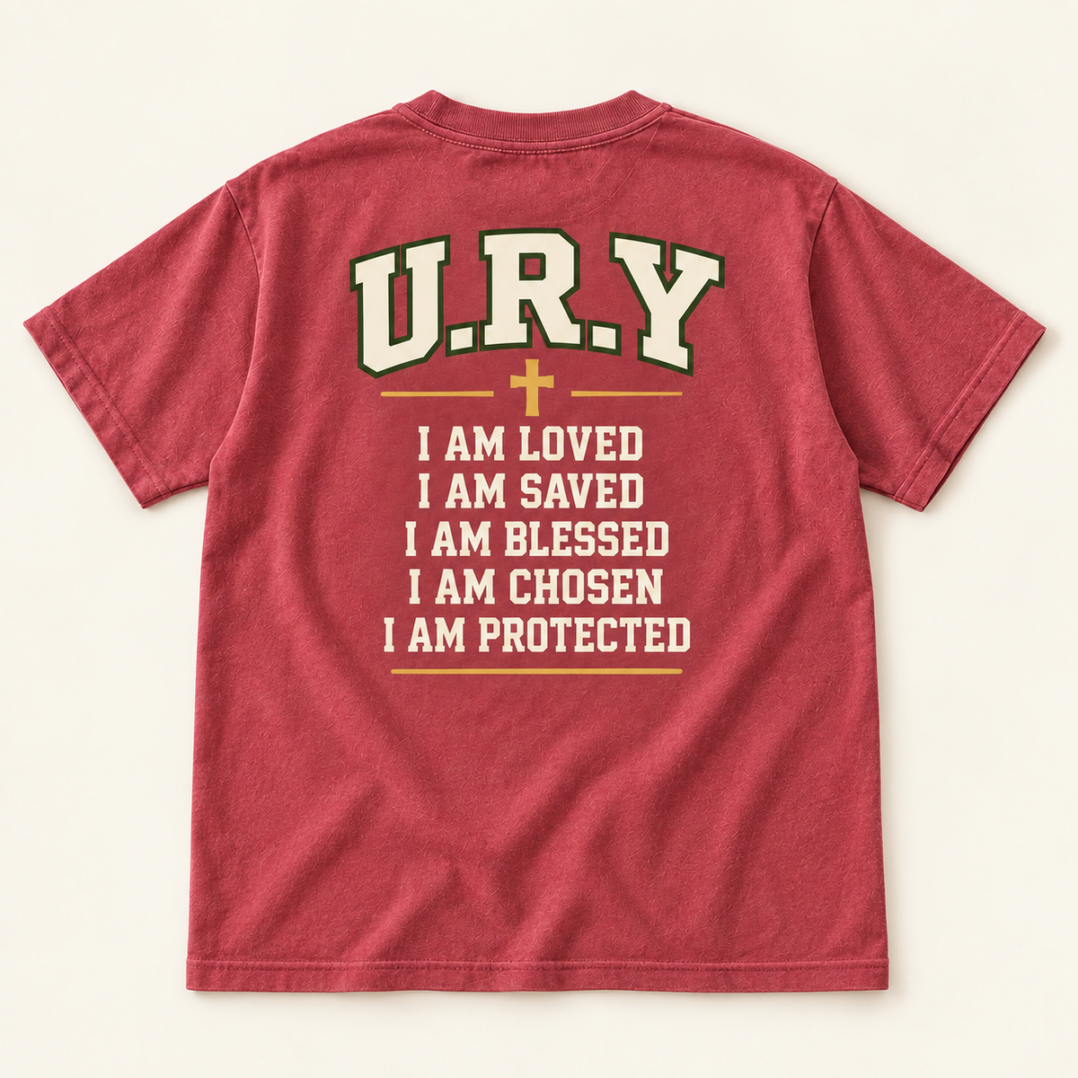 U.R.Y “I Am” Affirmation T-Shirt
