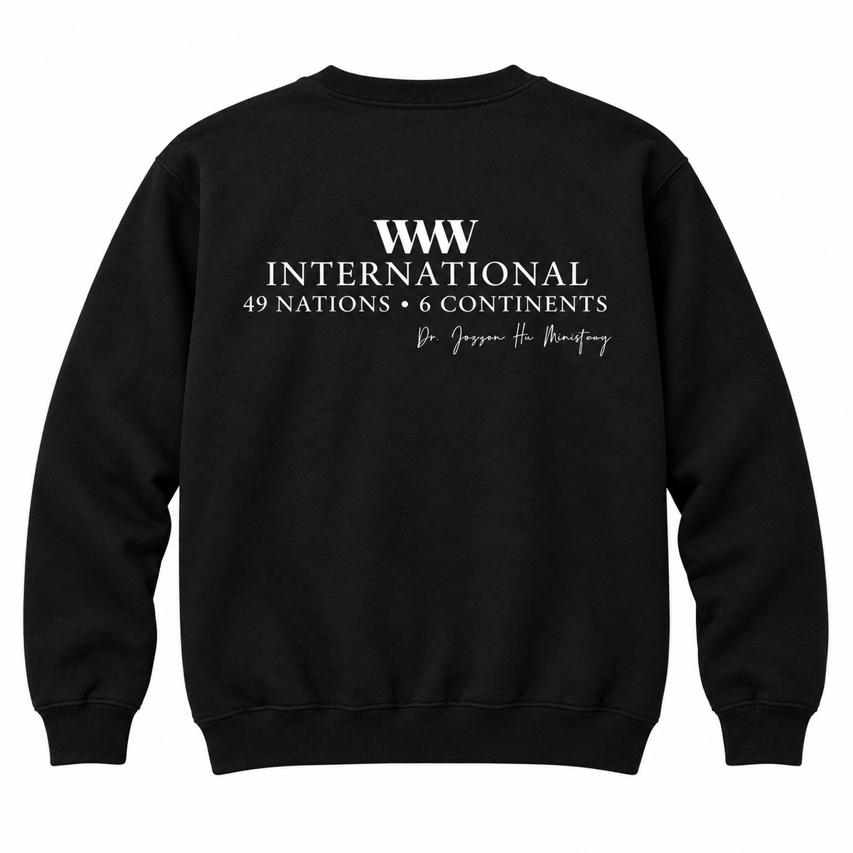 WMW International Overflow Crewneck Sweatshirt | 15-Year Celebration