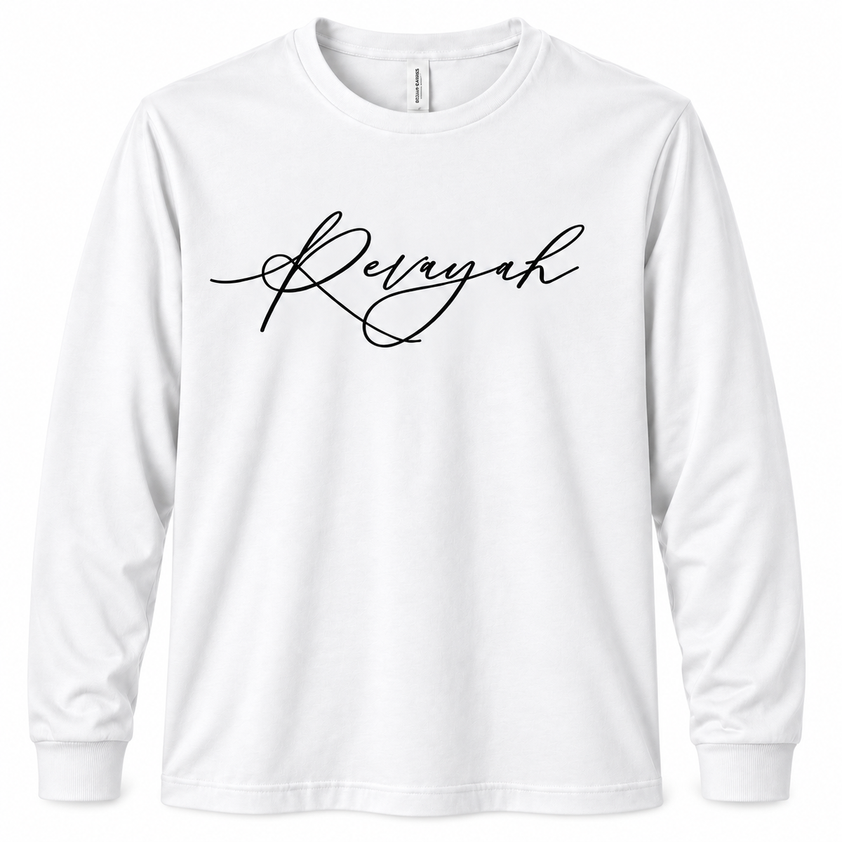 Revayah Long Sleeve Tee – White