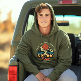 Speak The Name Of Jesus hoodie