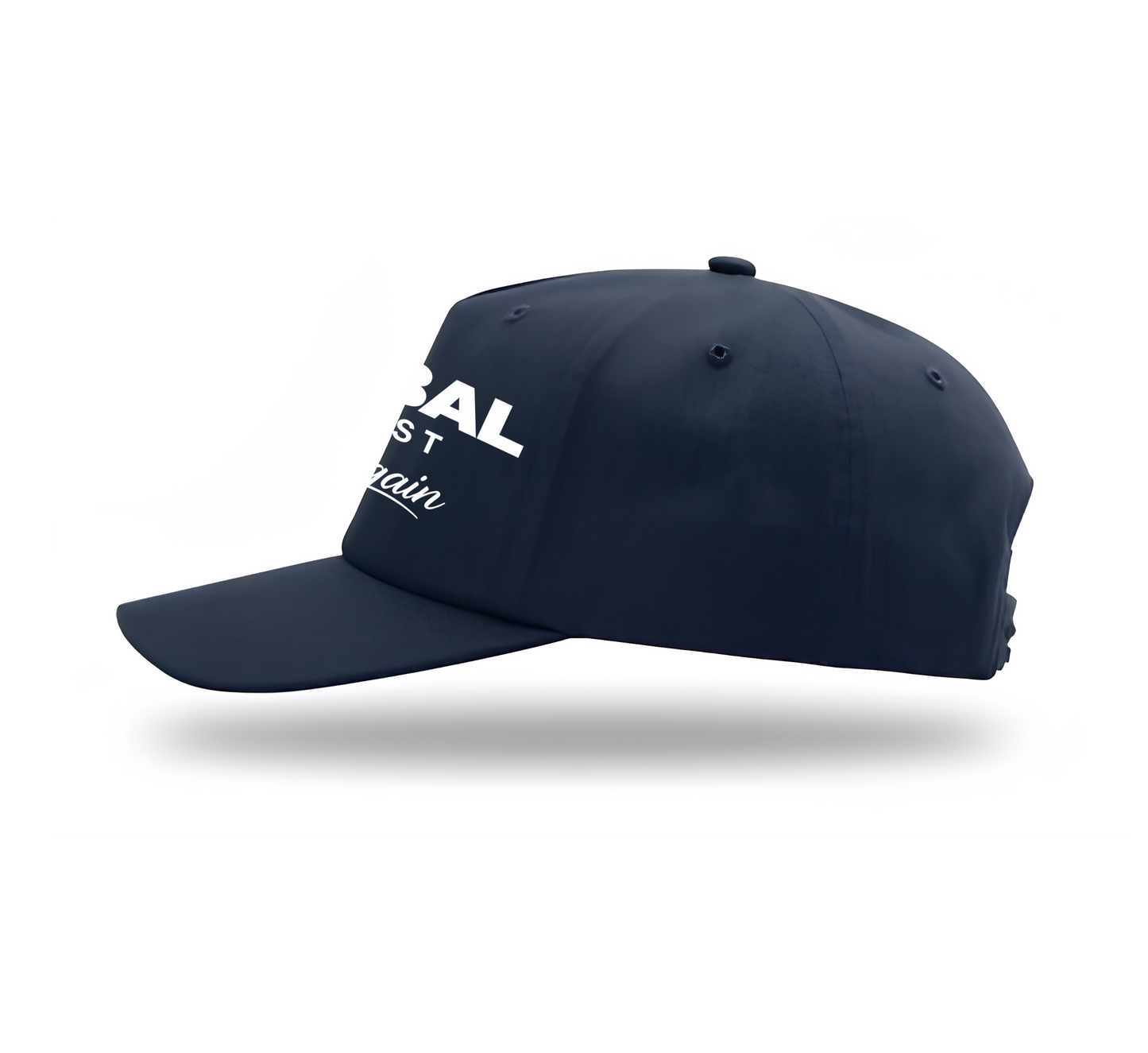 Global Harvest “Azusa Again” Hat – NAVY Christian Trucker Cap