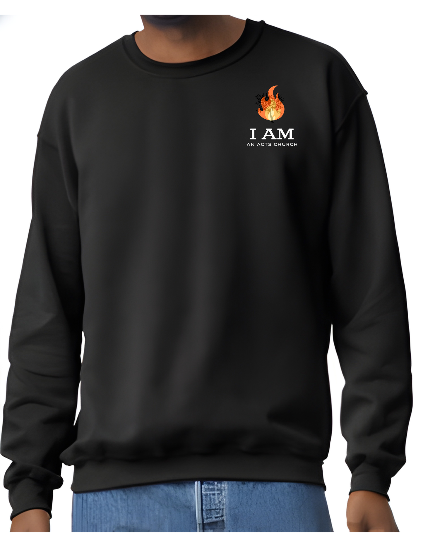 I AM an ACTS Church Crewneck Sweatshirt