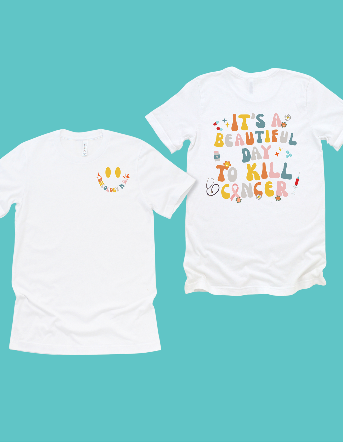 Oncology M.A., Bella + Canvas Unisex Crew Tee