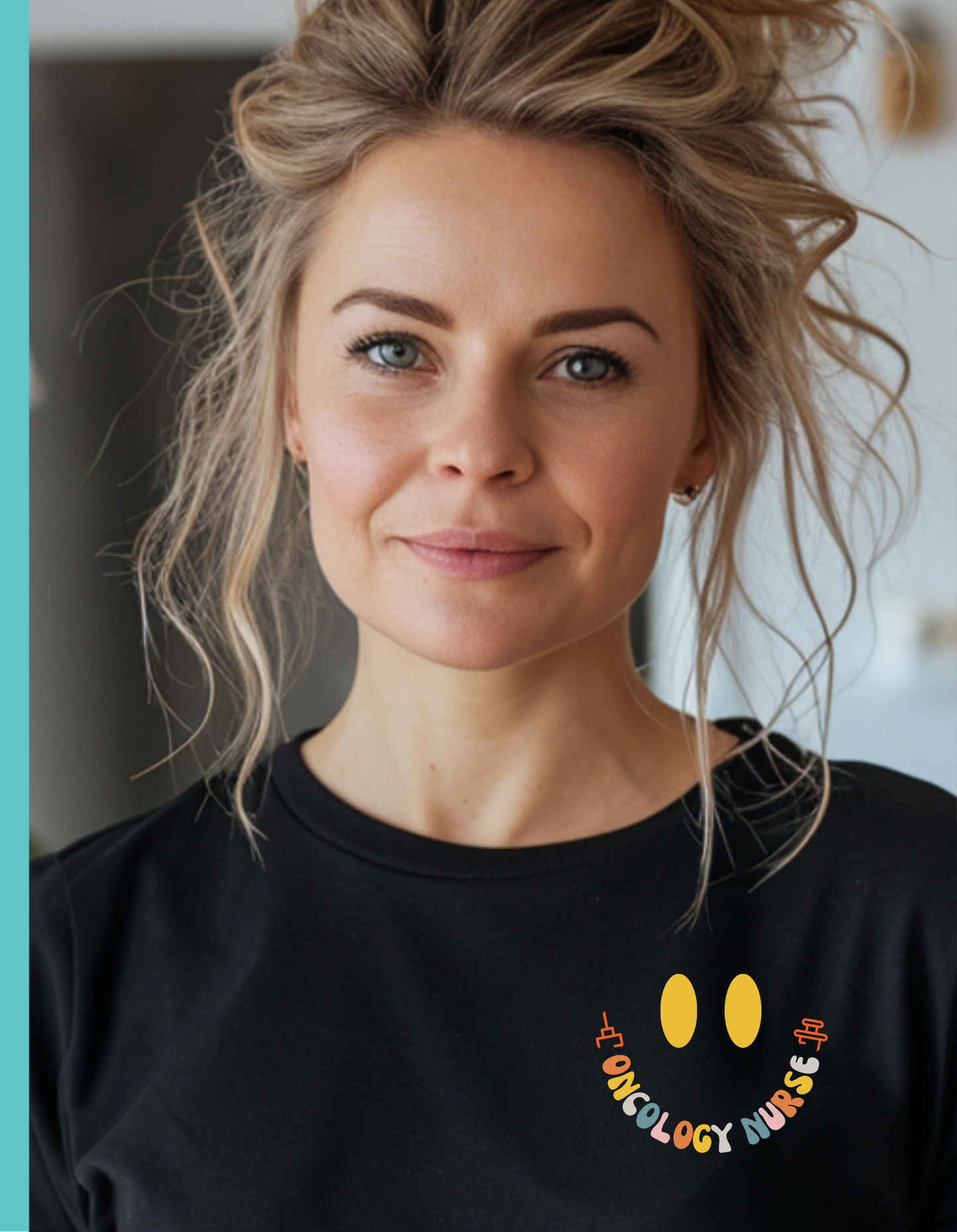 Oncology Nurse, Bella + Canvas Unisex Crew Tee