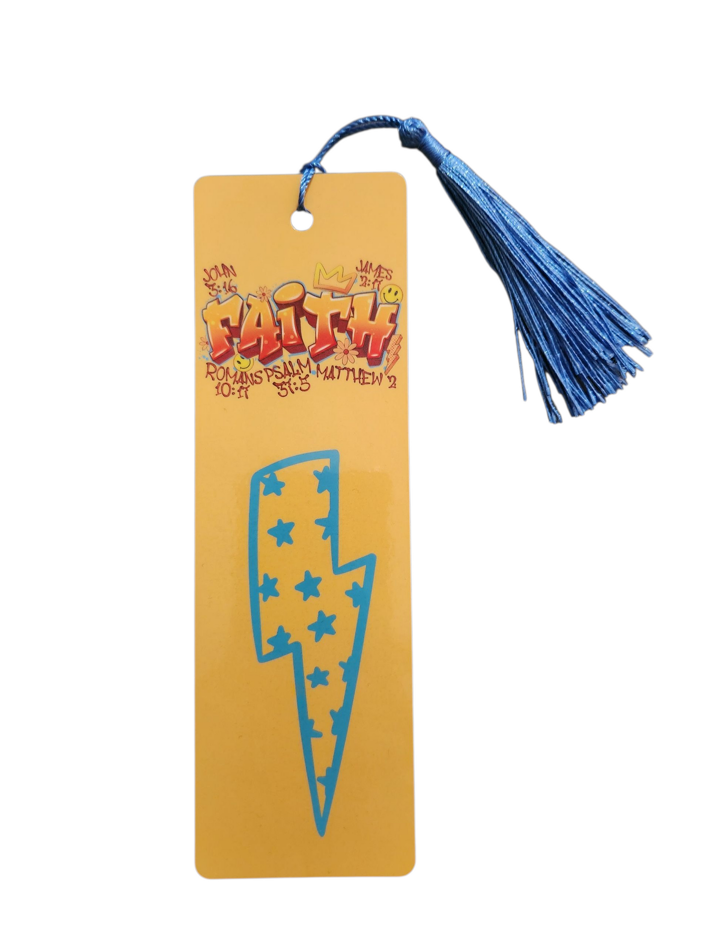 Faith Graffiti Lightning Bookmark