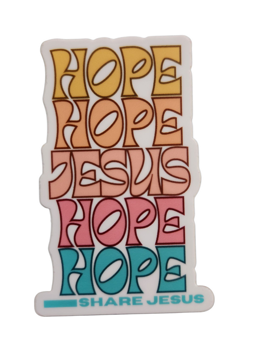 Hope Jesus Sticker