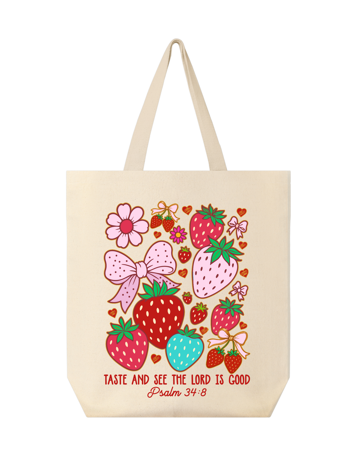 Taste & See The Lord Is Good-Market Tote Bag
