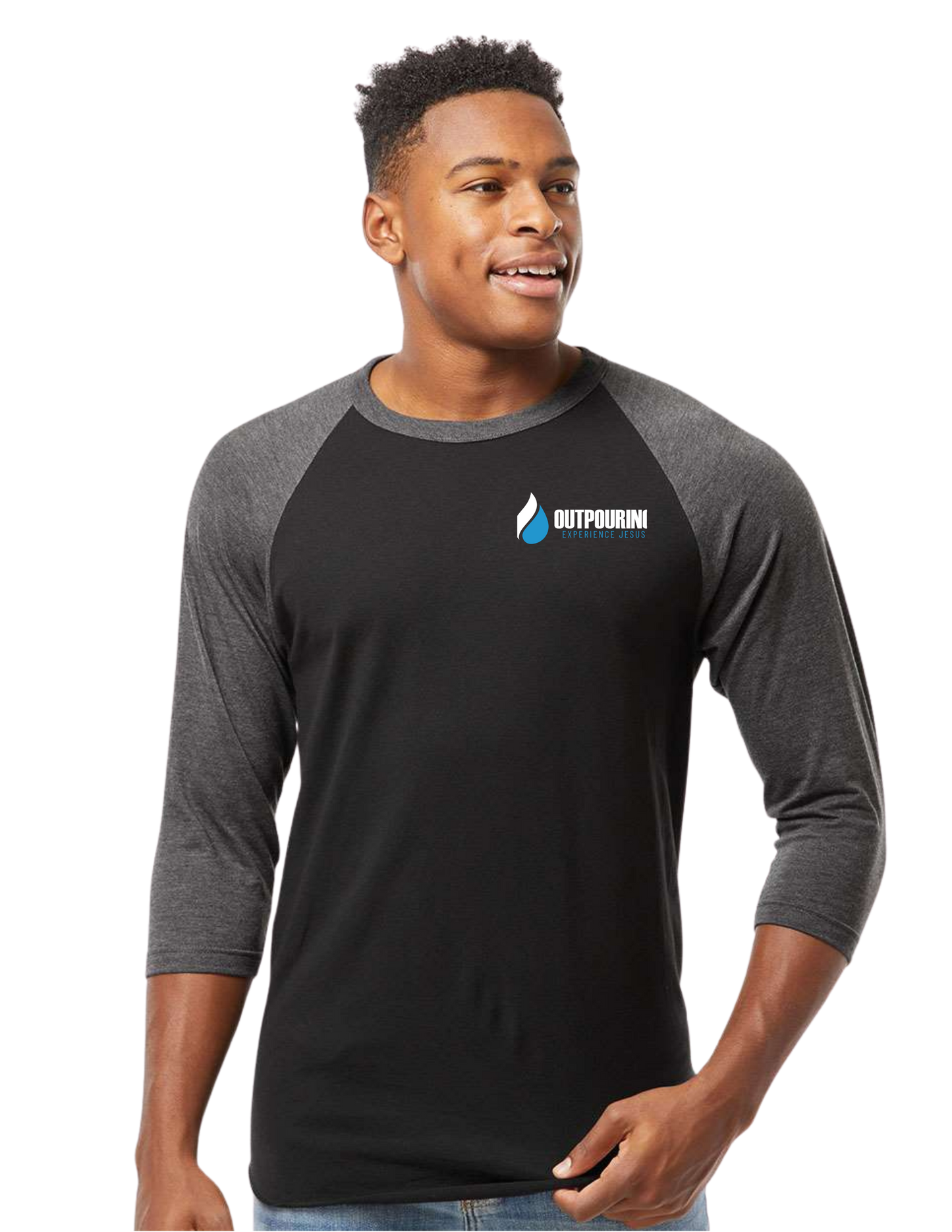 Outpouring Acts 2:38 Raglan Shirt