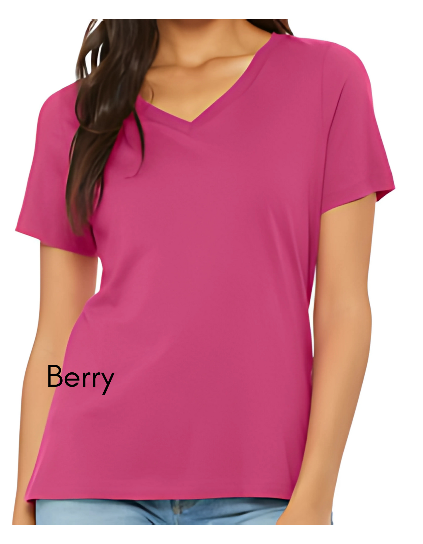 Oncology Nurse, Bella Canvas Ladies V-Neck