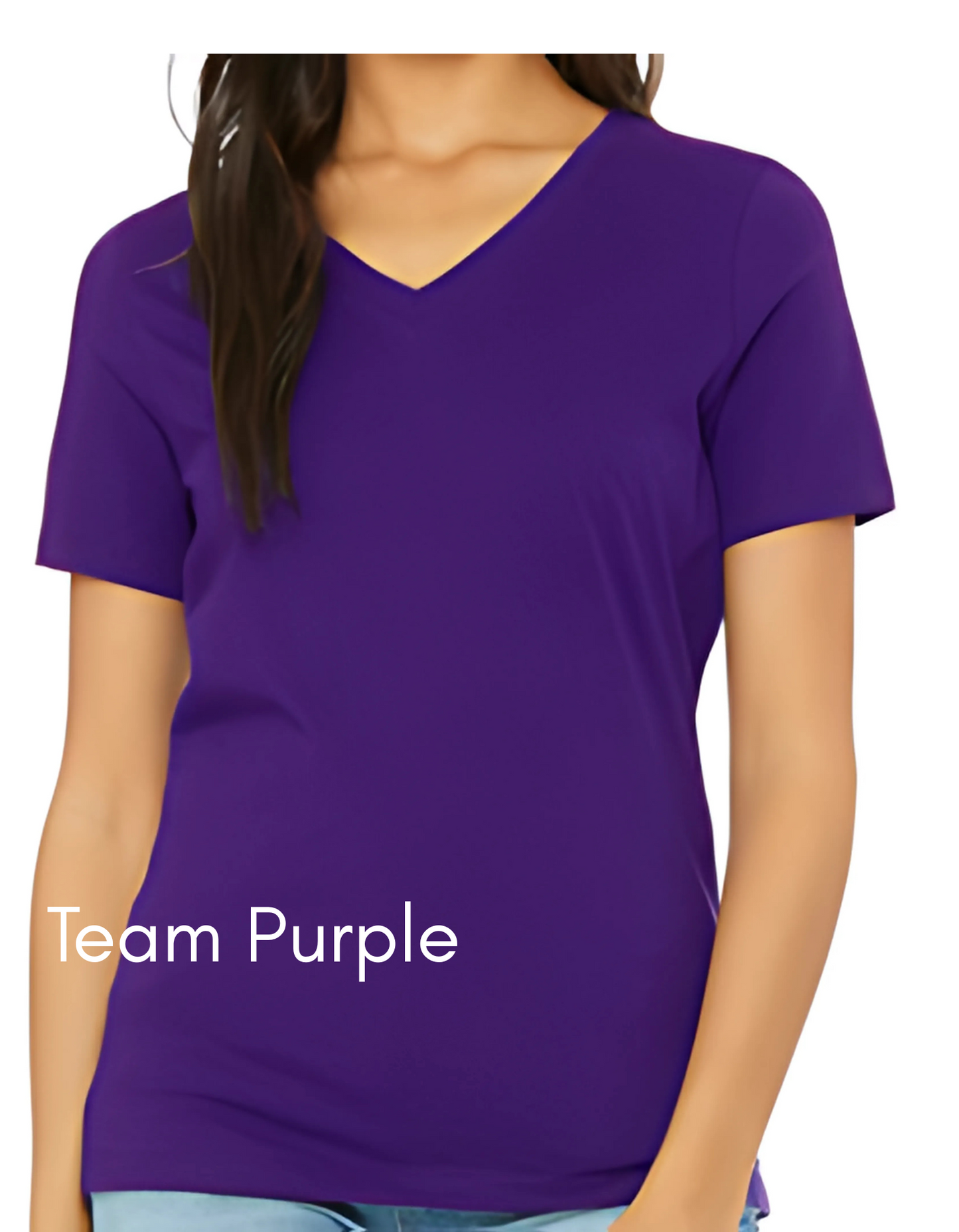 Oncology Nurse, Bella Canvas Ladies V-Neck