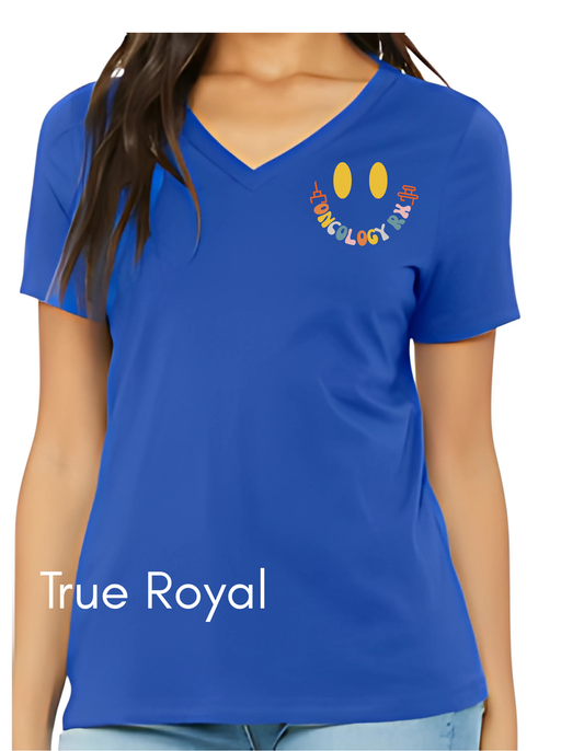 Oncology RX, Bella Canvas Ladies V-Neck