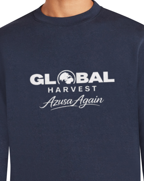 Global Harvest “Azusa Again” Performance Long Sleeve-NAVY