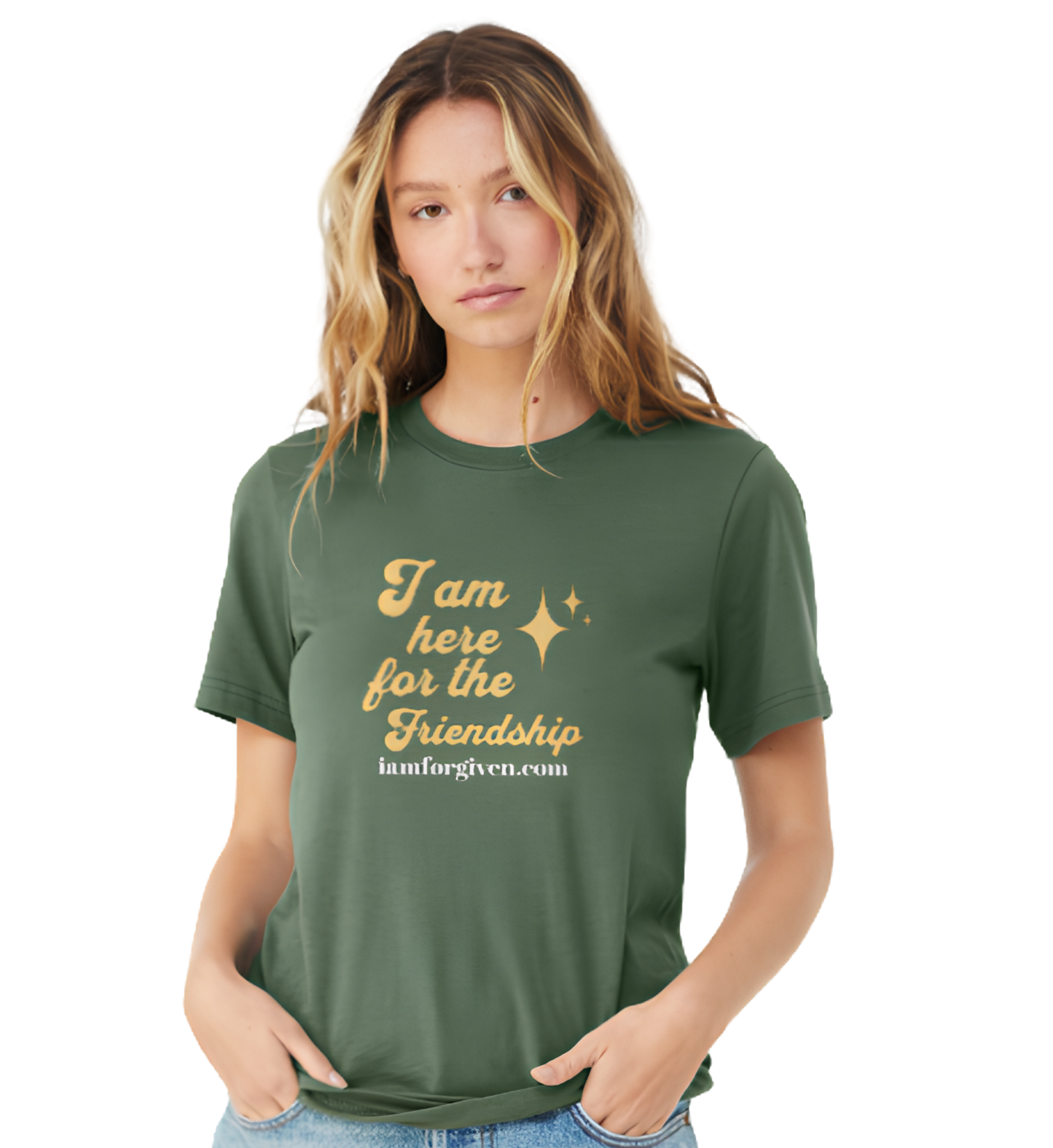 I'm Here for the Friendship Tee